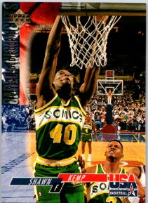 Upper Deck USA Basketball Shawn Kemp card